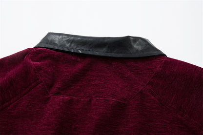 Harmonie abstraite | Pull en tricot artistique surdimensionné