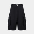 Black utility | cargo shorts - Santo 