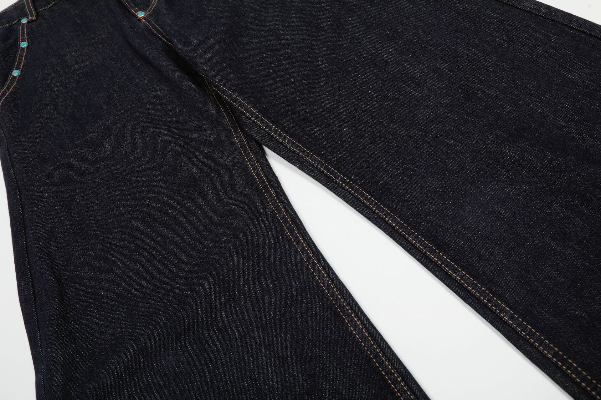 Baggy Barrel | Rivet Raw Jeans