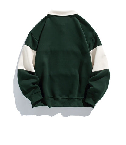 Classic Stripes | Timeless Polo Sweatshirt - Santo 