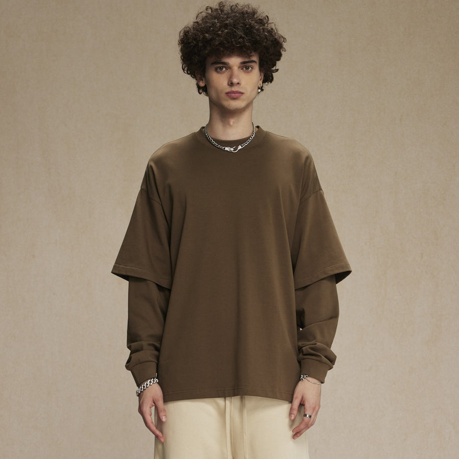 Layered Sleeve Design | Long Sleeve T-Shirt