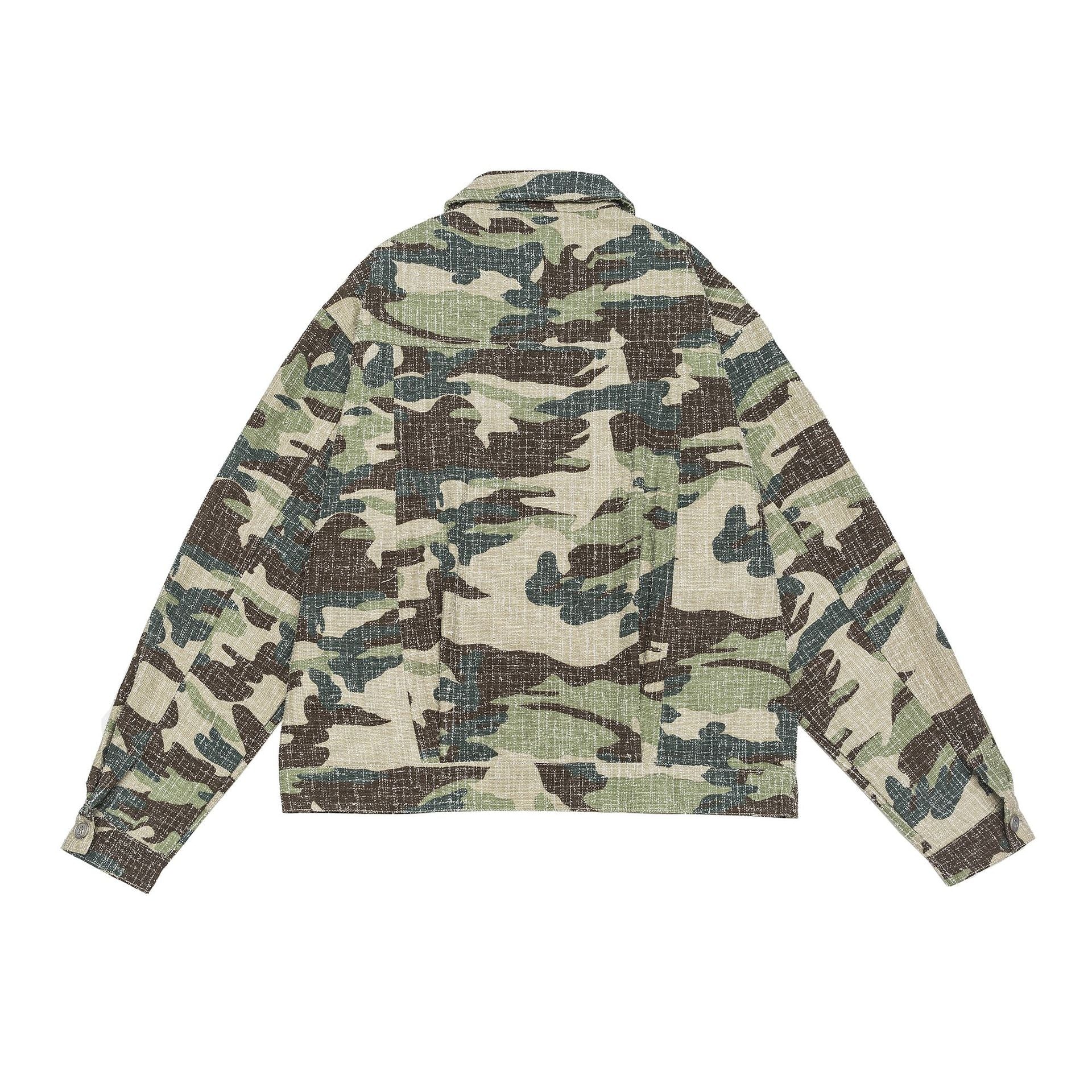 Field Camo | Military-Style Camouflage Jacket