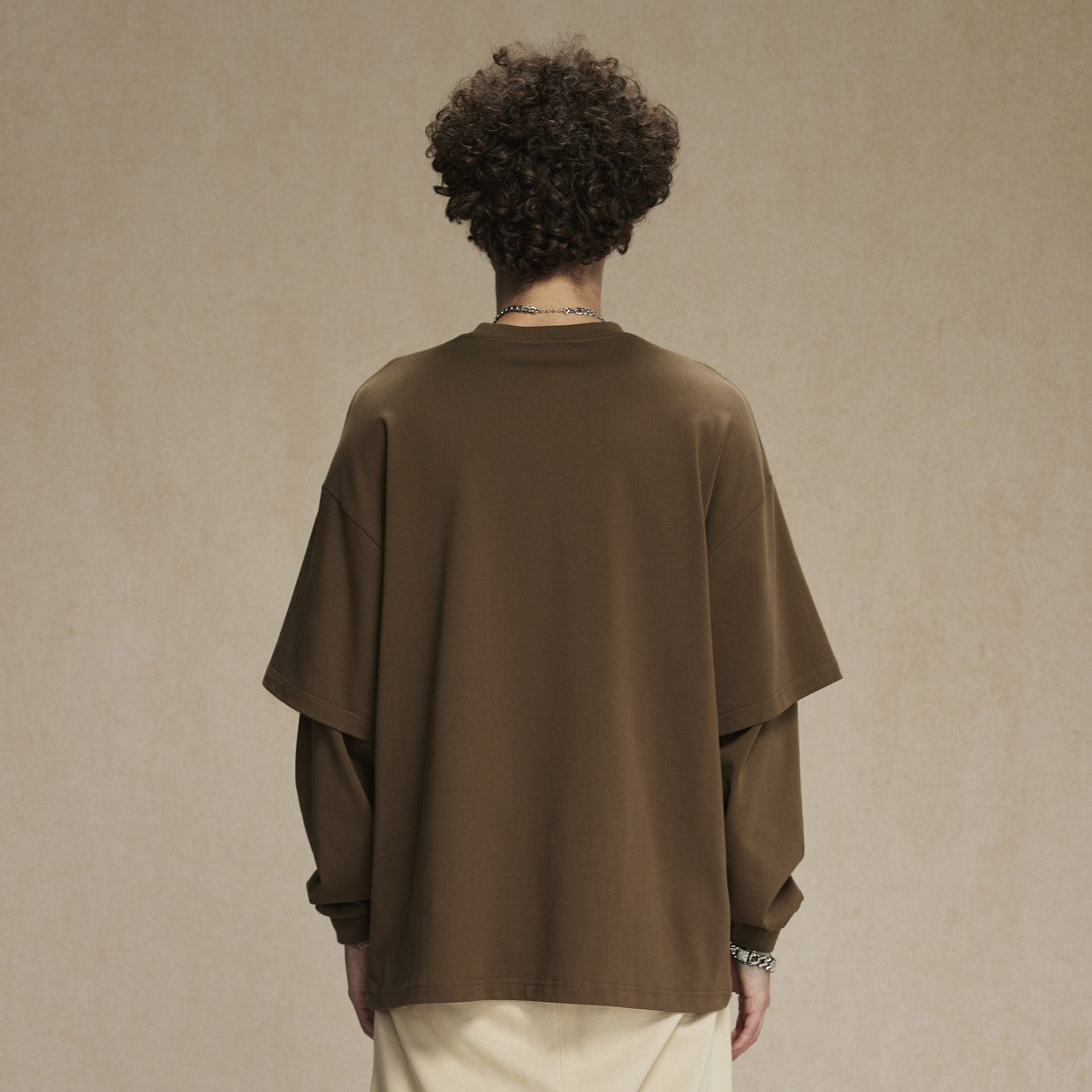 Layered Sleeve Design | Long Sleeve T-Shirt - Santo 