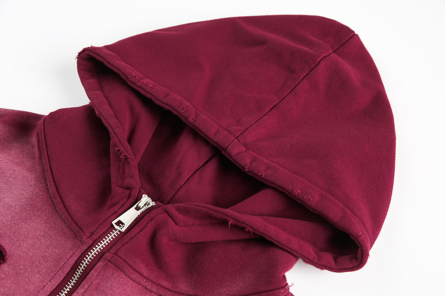 Distressed | Dip-Dye Hoodie - Santo 