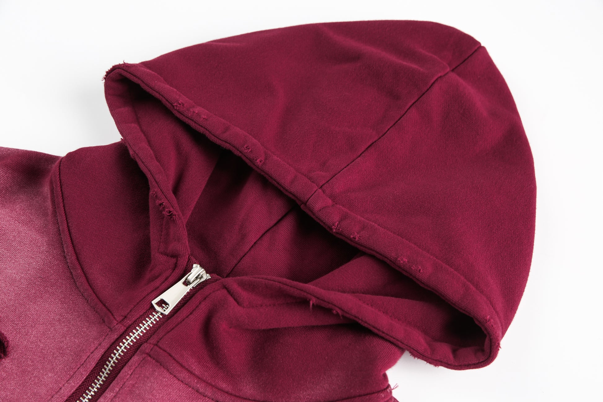 Distressed | Dip-Dye Hoodie - Santo 