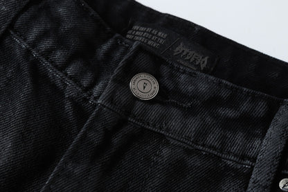 Washed Black Flare | Stacked Jeans - Santo 