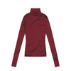 Abstract Line Graphic | Turtleneck Sweatshirt