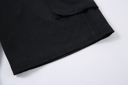 Black utility | cargo shorts - Santo 