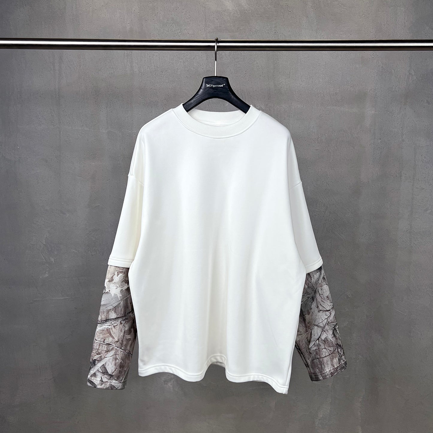 Woodland Camo| Long Sleeve T-Shirt - Santo 