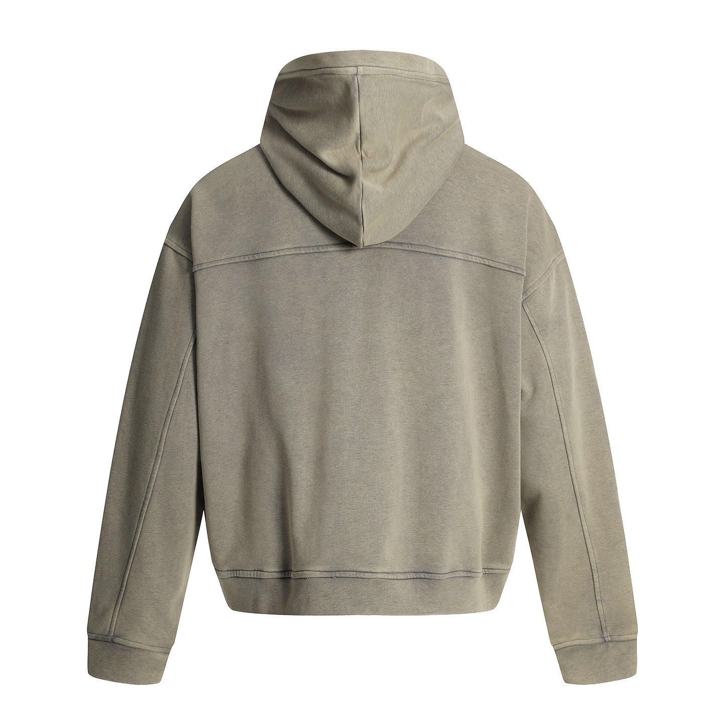 Washed Distressed | Full Zip Hoodie - Santo 