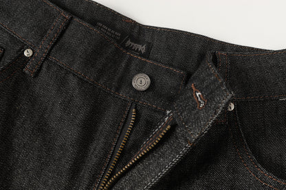 Snake Embroidery | Denim Jeans - Santo 