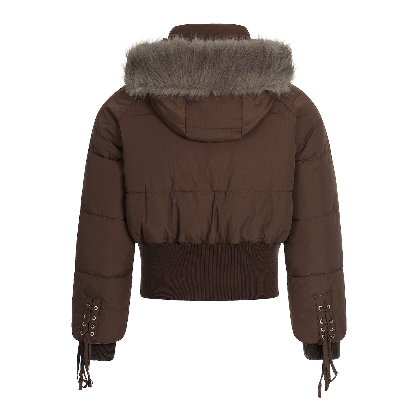 Alpine Fuse | Logo Patch Hooded Puffer