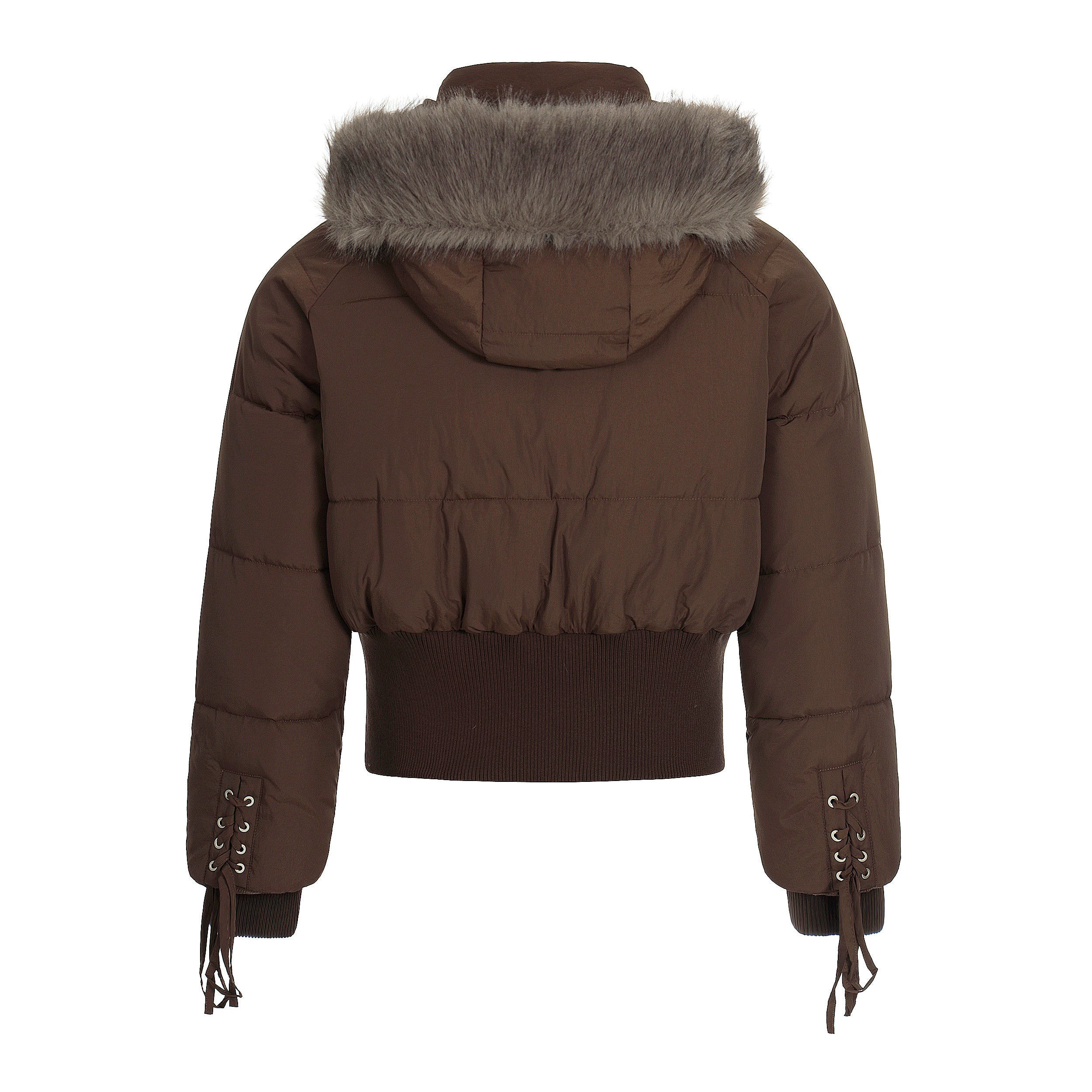 Alpine Fuse | Logo Patch Hooded Puffer