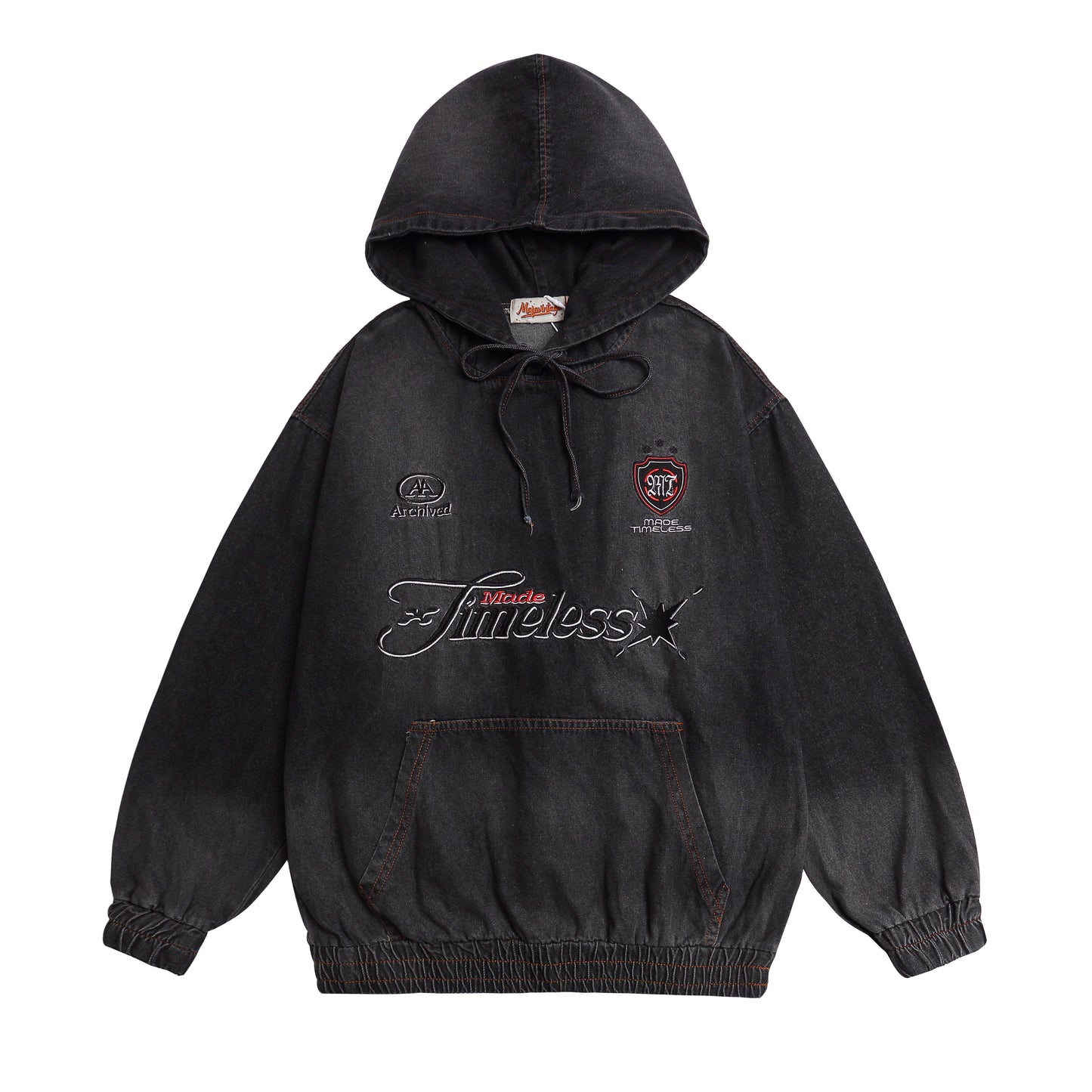 STRIPE STITCH | Cozy Ribbed Hoodie