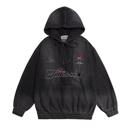 STRIPE STITCH | Cozy Ribbed Hoodie