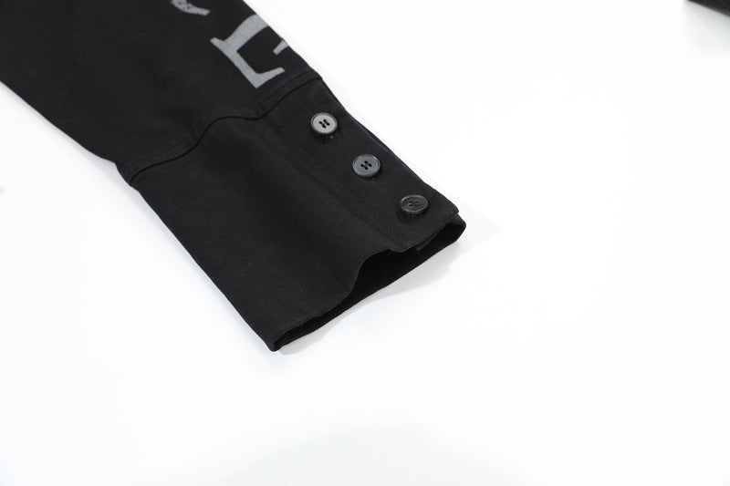 09 | Distressed Long Sleeve T-Shirt - Santo 