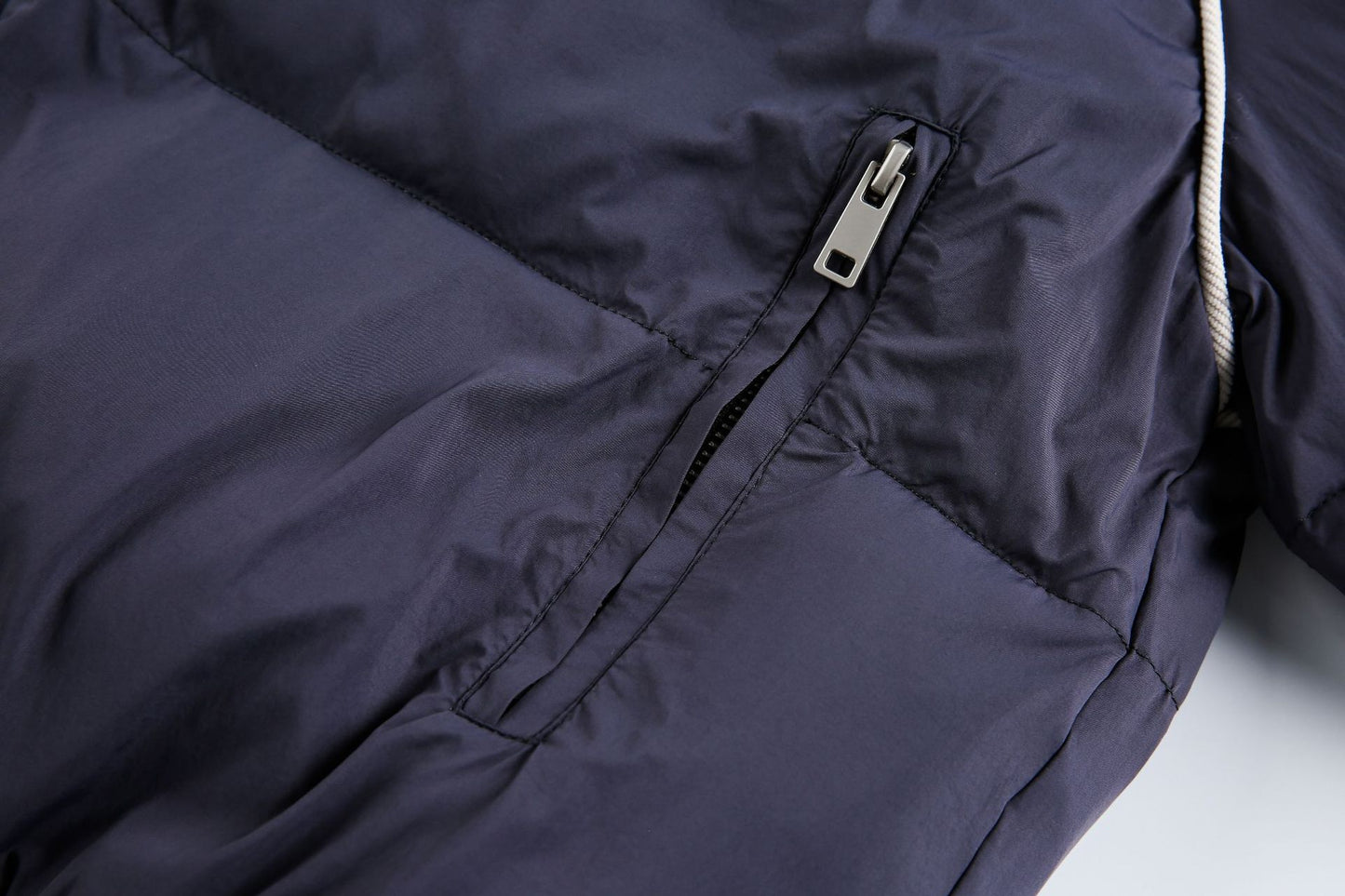 Panel Stitching | Stand Collar Coat