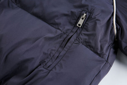 Panel Stitching | Stand Collar Coat