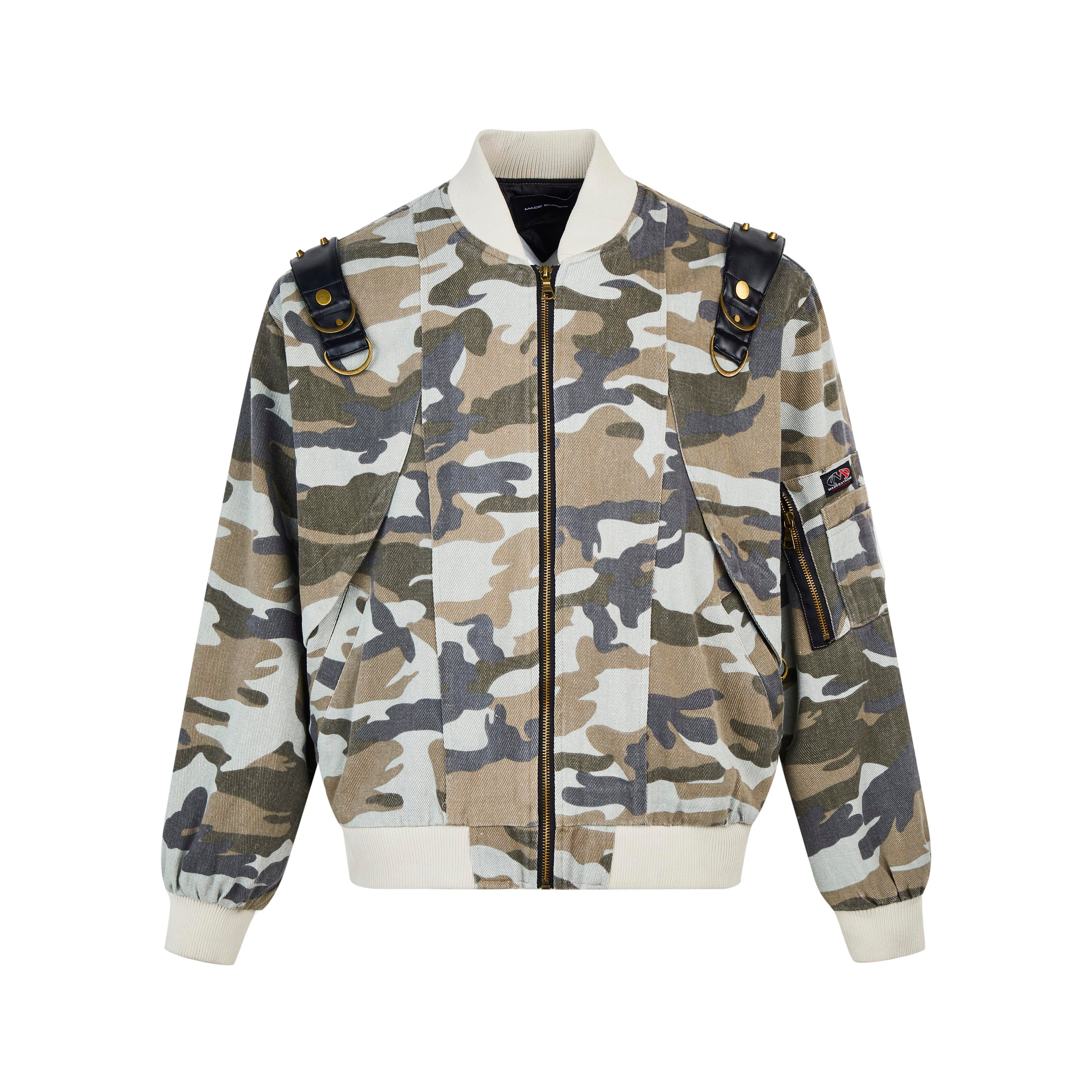 Bold Contrast | Modern Military Jacket