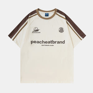 Patchwork | Casual Sports racing T Shirt - Santo 