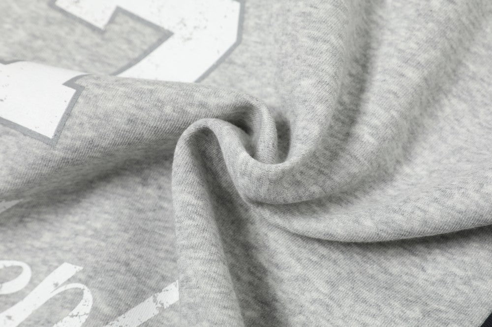 Retro Horse Varsity | Oversized Zip Up Hoodie - Santo 