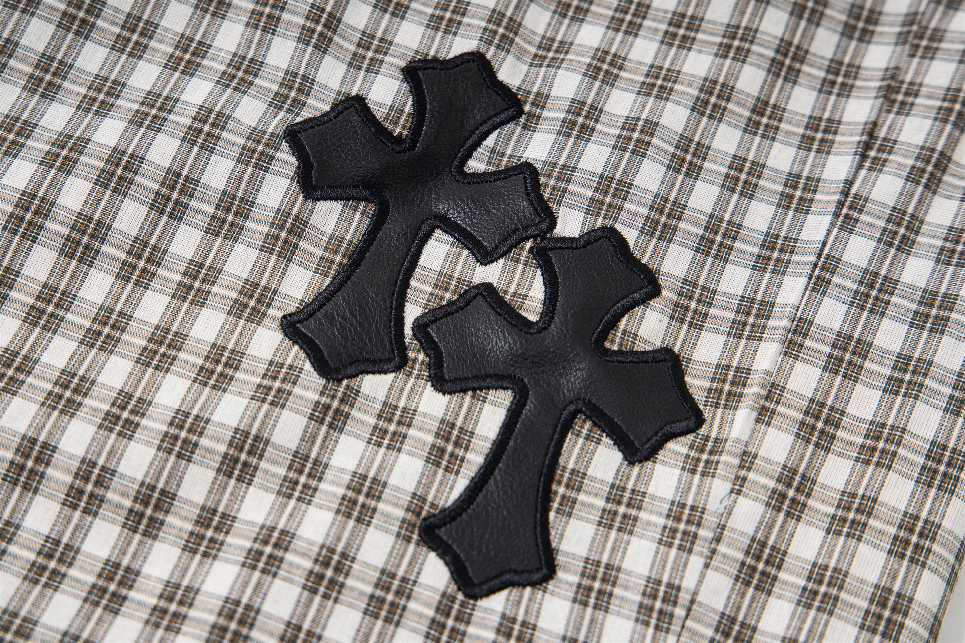 Cross Patch | Plaid Lounge Pants - Santo 