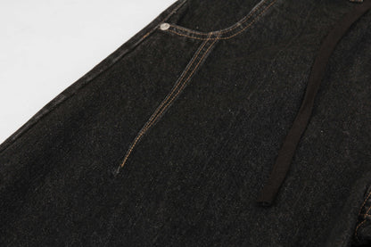 Scarf Detail | Denim Jeans - Santo 