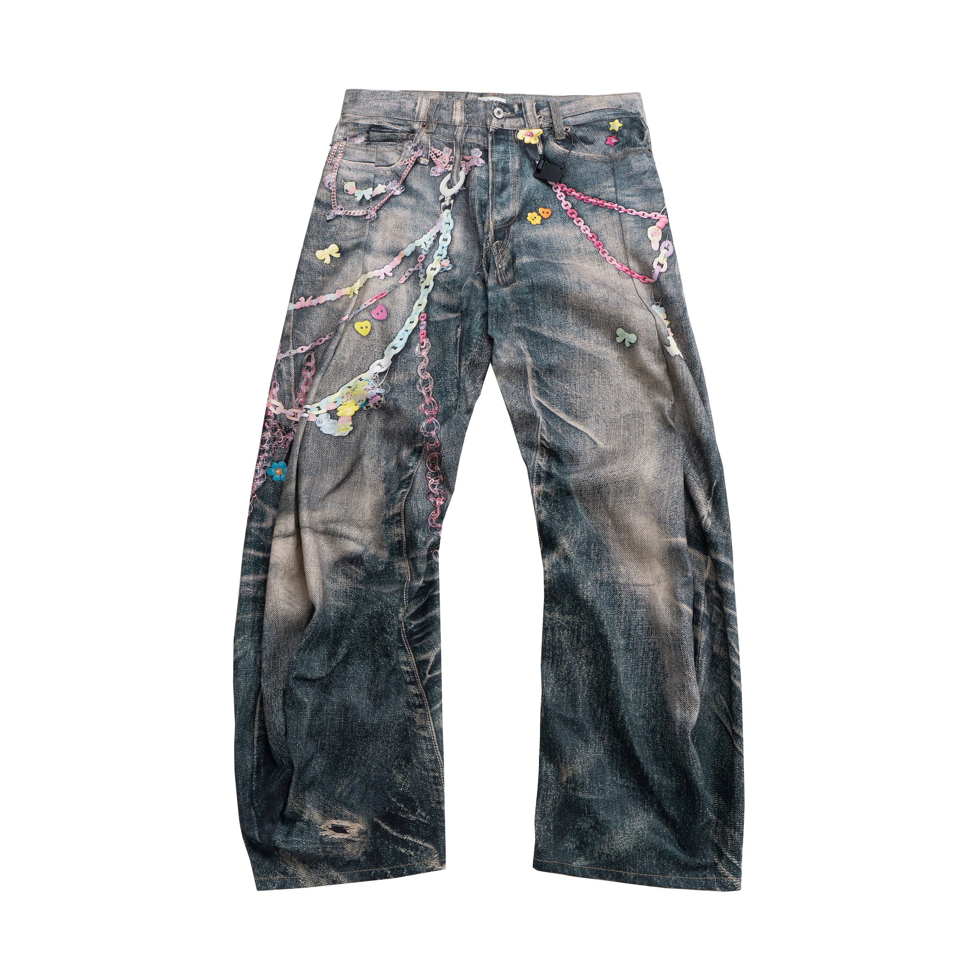 Candy Chain Washed | Baggy Jeans - Santo 