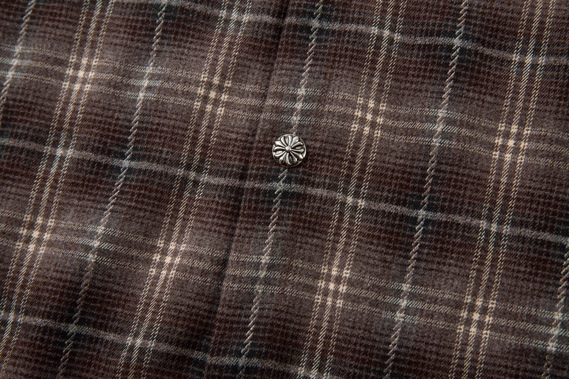 Vintage Plaid Contrast | Layered Sweatshirt - Santo 