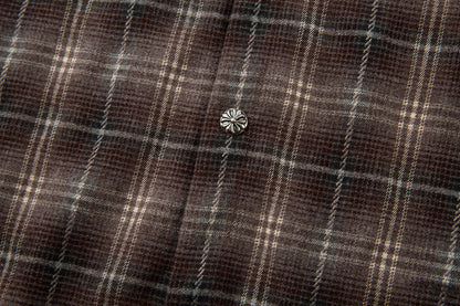 Vintage Plaid Contrast | Layered Sweatshirt - Santo 