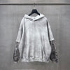Frosted Camo Sleeve | Oversized Hoodie