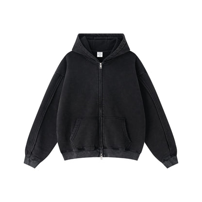 Vintage | Classic Zip Up Hoodie - Santo 