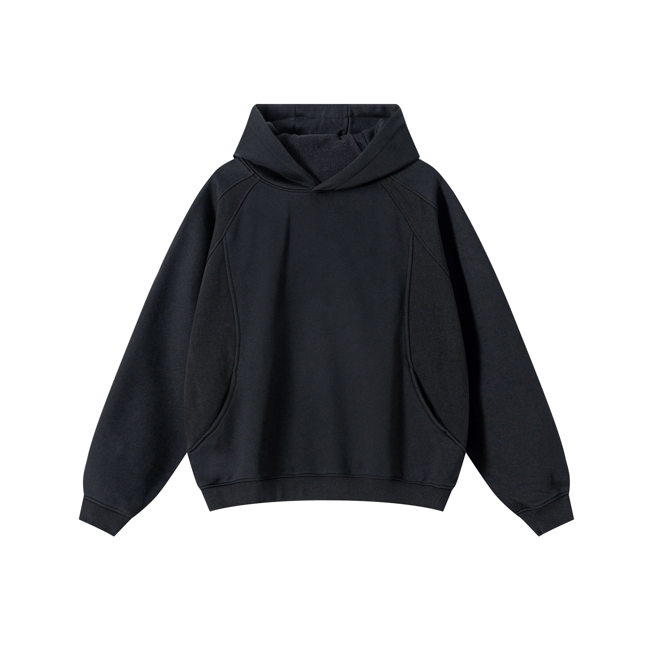 Colorblock Panel Design | Oversized Hoodie - Santo 