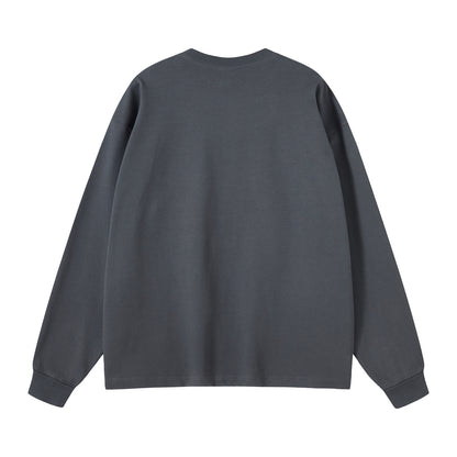 Classic Minimalist | Long Sleeve T-Shirt - Santo 