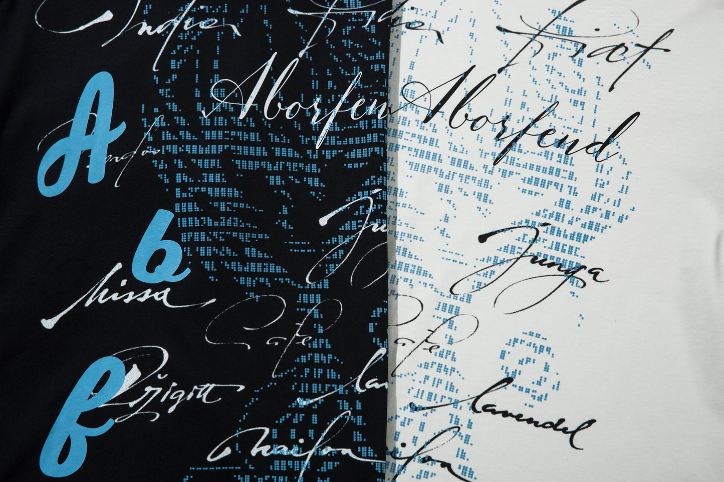 Punk Letters Patchwork | Stripe Sweatshirt - Santo 