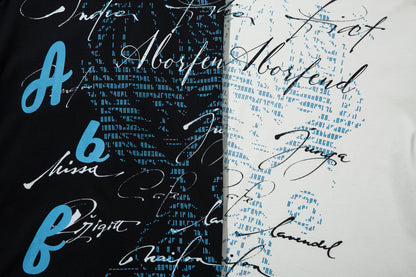 Punk Letters Patchwork | Stripe Sweatshirt - Santo 