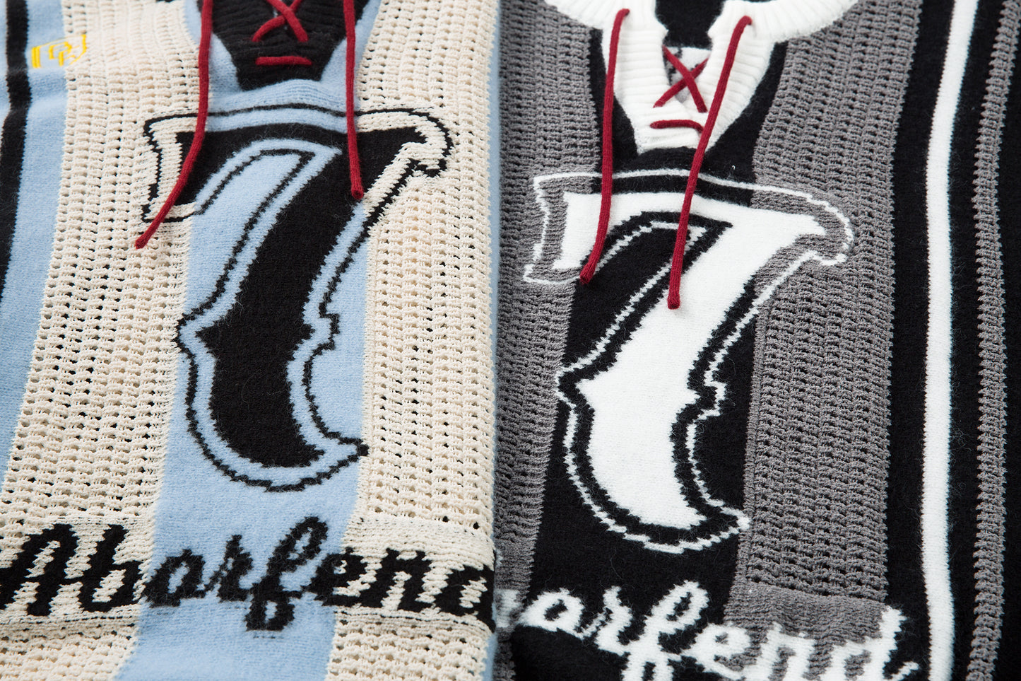 Striped Varsity | Knit Racing Sweater