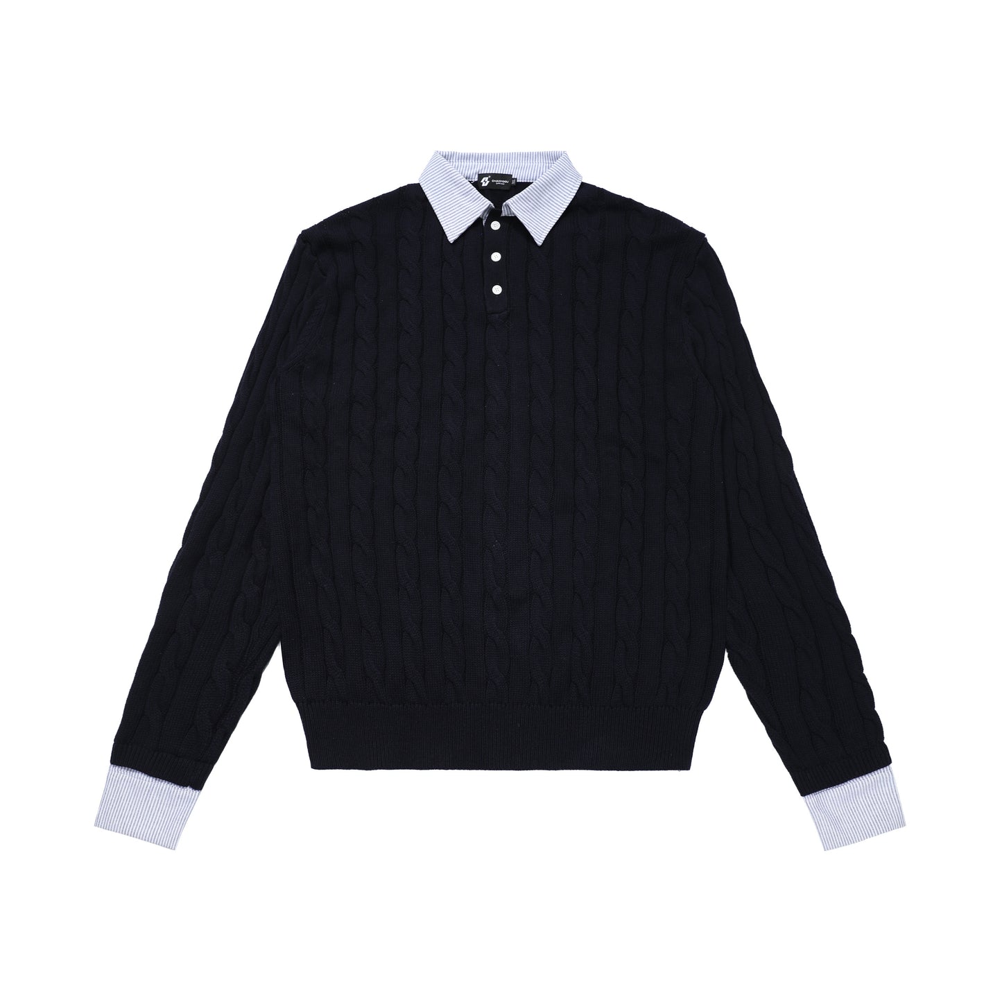 Fuzzy Pup | Dog Sweater with Colorful Knit Scarf