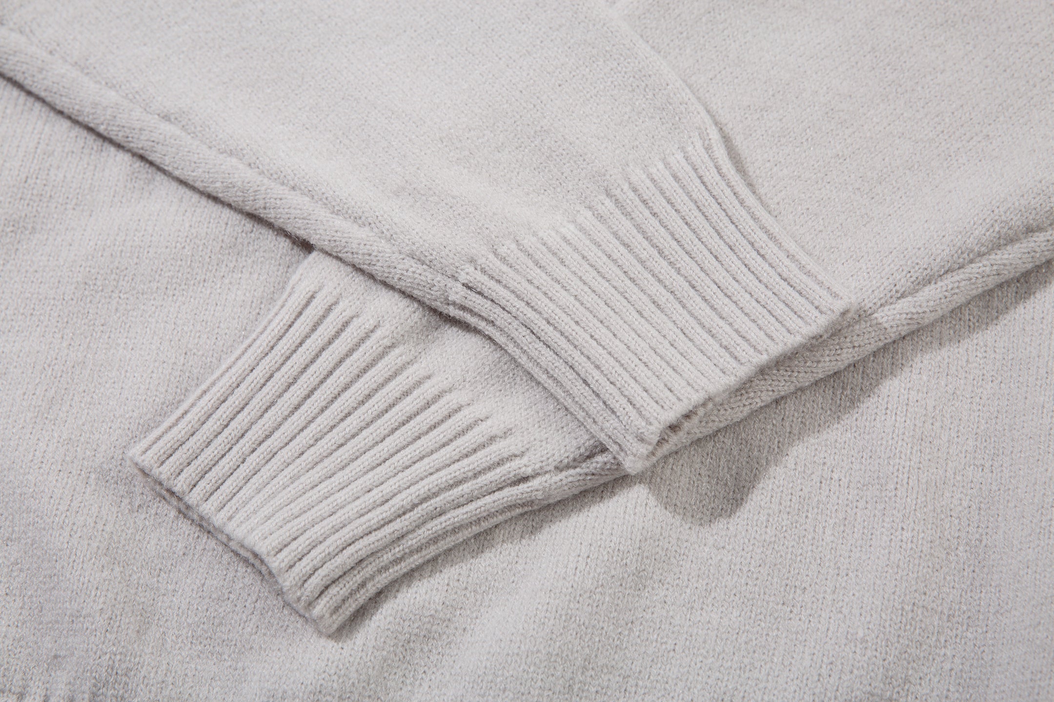 Varsity Button | Mock Neck Knit Sweater