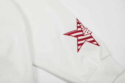 Star Print | Retro Hoodie - Santo 