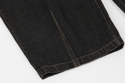 Scarf Detail | Denim Jeans - Santo 