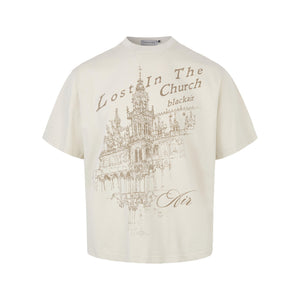 Lost in the Church | Gothic T-Shirt - Santo 