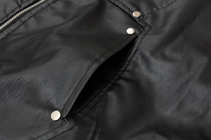 Moto Style | Faux Fur PU Jacket - Santo 