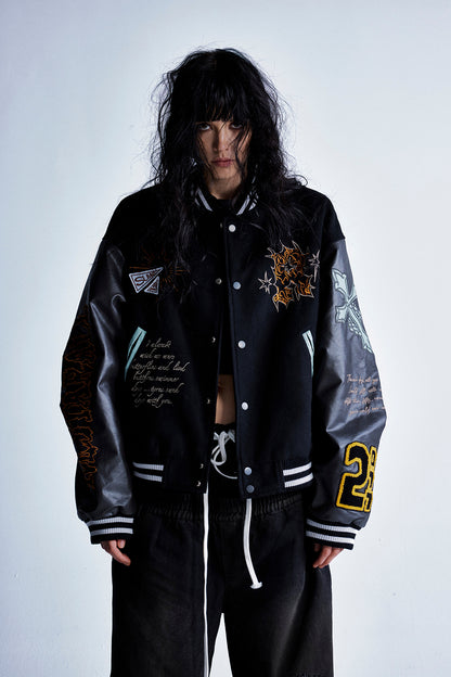 Patch Varsity Street | Bomber Jacket - Santo 