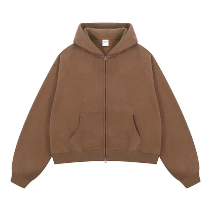 Boxy | Zip-Up Hoodie - Santo 