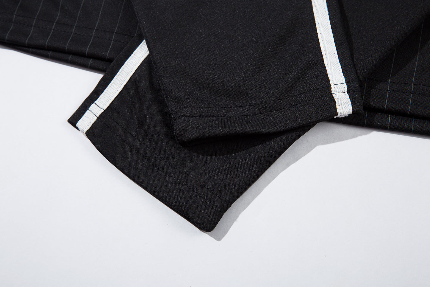 Athletic Stripe Embroidery | Racing Sweatshirt - Santo 