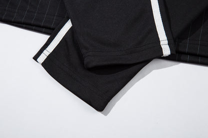 Athletic Stripe Embroidery | Racing Sweatshirt - Santo 