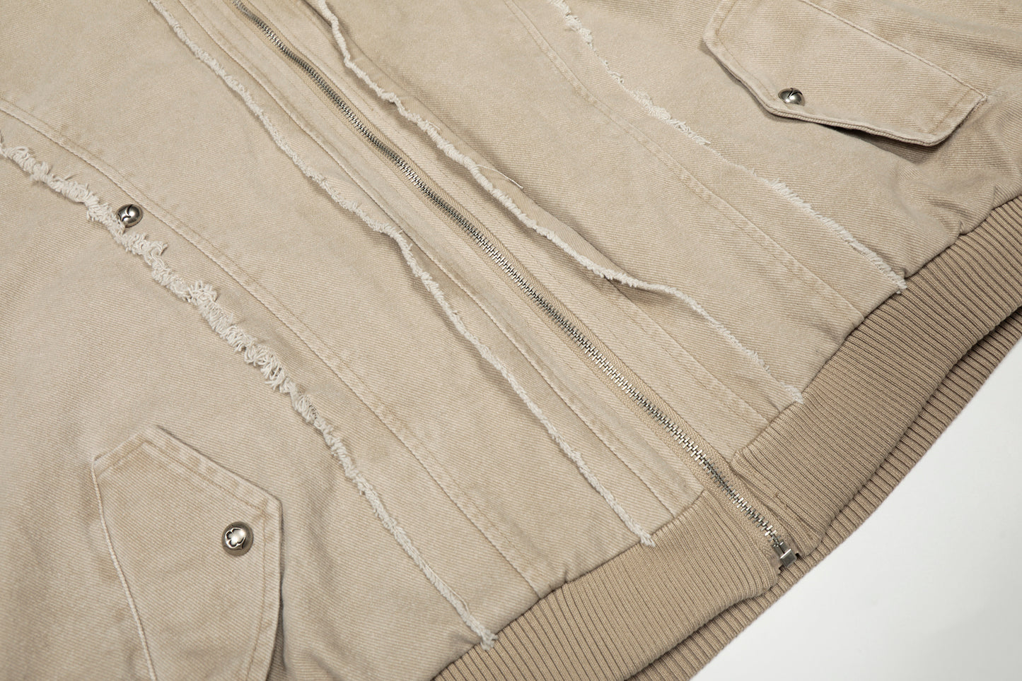 Vintage Distressed | Fur Winter Jacket - Santo 