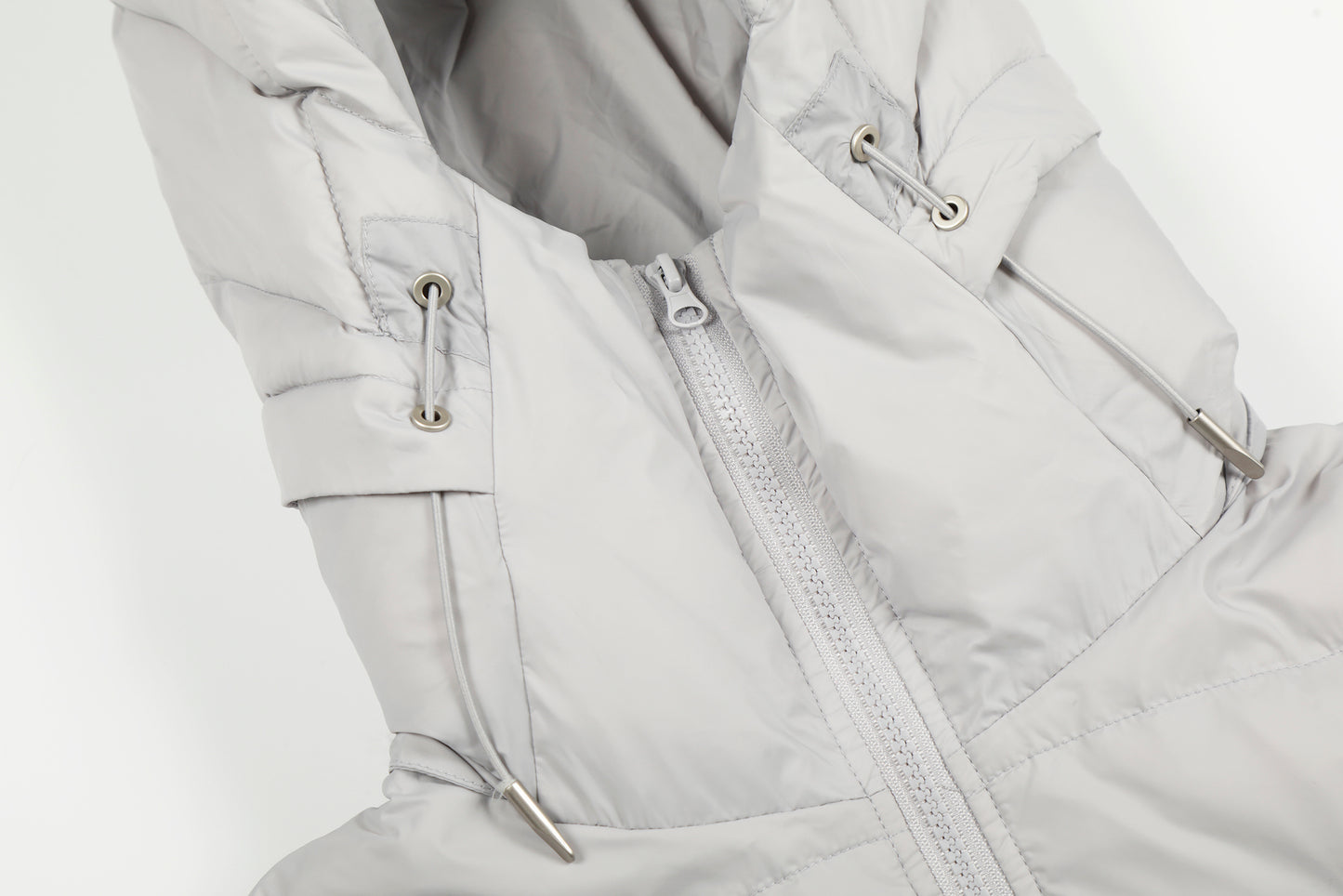 Clean Padded | Hooded Puffer Jacket