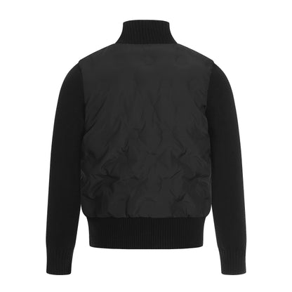 Cloud Shell | Knit-Sleeve Bubble Zip Jacket - Santo 